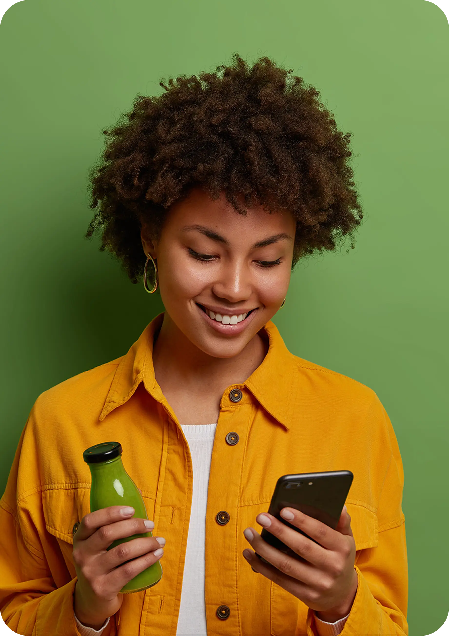 Person using Mavscan on their phone